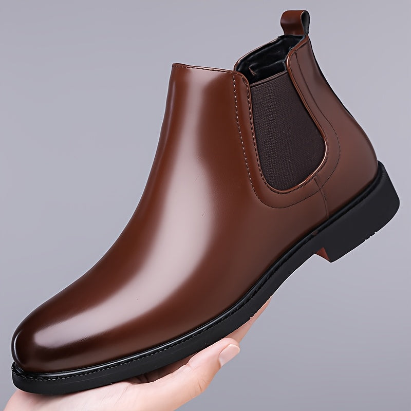 Delvorn | Homme Chelsea Boots Sans Lacets - Brown - Image 8