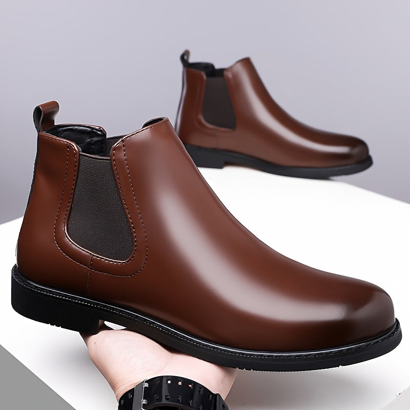 Delvorn | Homme Chelsea Boots Sans Lacets - Brown - Image 9
