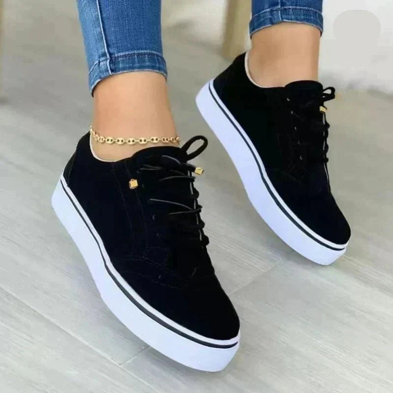 Delvïs | Baskets Plateforme Femme Style Brogue - Image 3