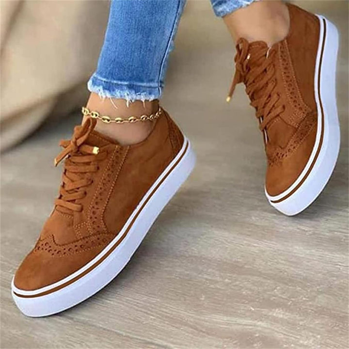 Delvïs | Baskets Plateforme Femme Style Brogue - Image 6