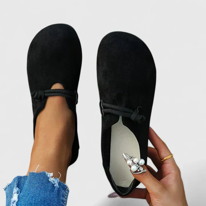 Délvïra | Femme Mocassins Plats à Lacet Tressé - Image 2