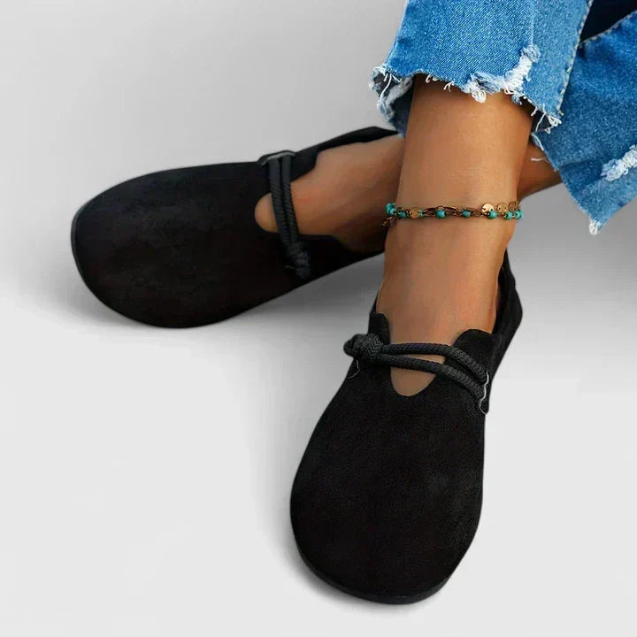 Délvïra | Femme Mocassins Plats à Lacet Tressé - Image 3