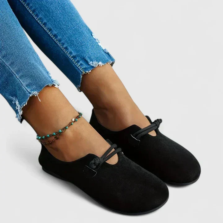 Délvïra | Femme Mocassins Plats à Lacet Tressé - Image 7