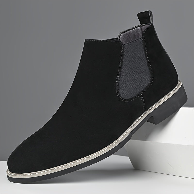 Dravand | Homme Chelsea Boots Suédé Bottines - Black - Image 1