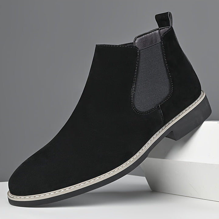Dravand | Homme Chelsea Boots Suédé Bottines - Black - Image 1