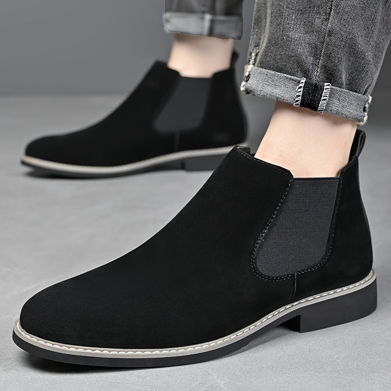Dravand | Homme Chelsea Boots Suédé Bottines - Black - Image 2