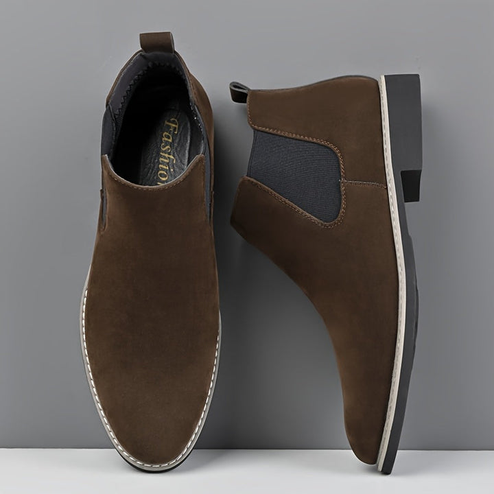 Dravand | Homme Chelsea Boots Suédé Bottines - Black - Image 3