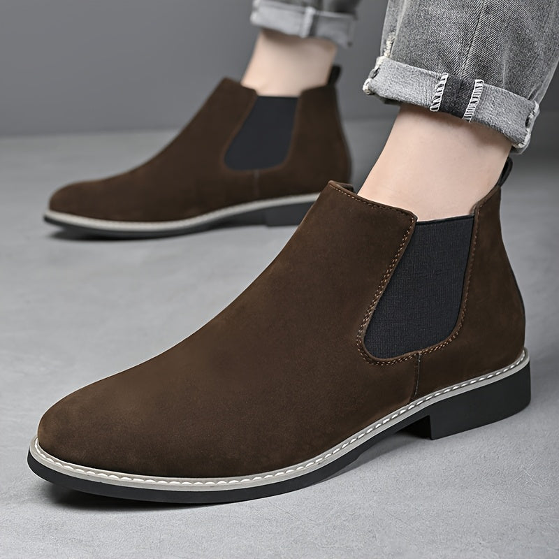 Dravand | Homme Chelsea Boots Suédé Bottines - Black - Image 4