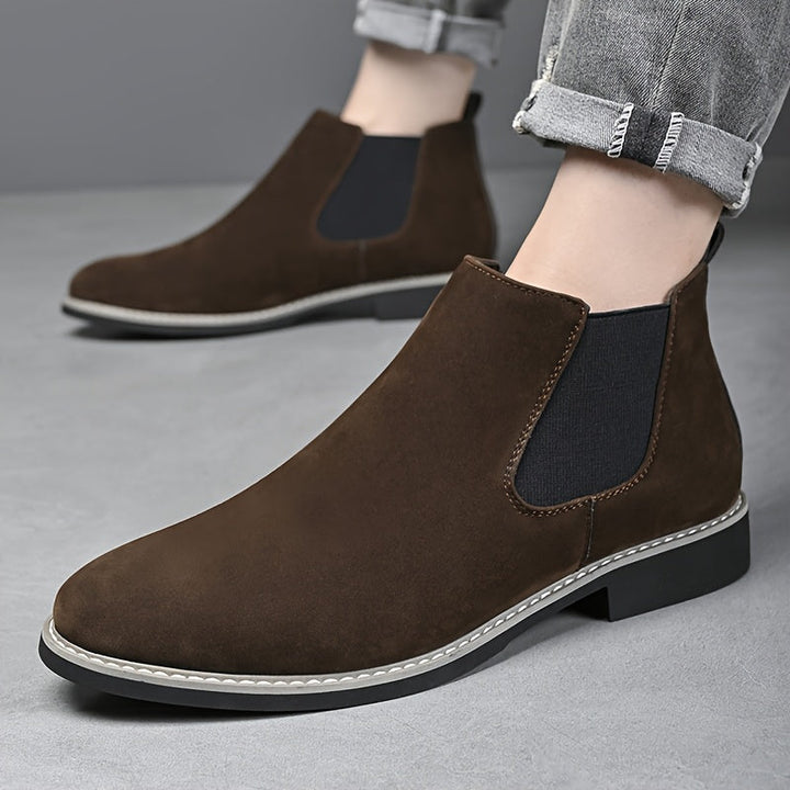 Dravand | Homme Chelsea Boots Suédé Bottines - Black - Image 4