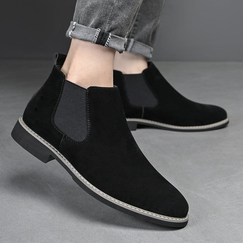 Dravand | Homme Chelsea Boots Suédé Bottines - Black - Image 5