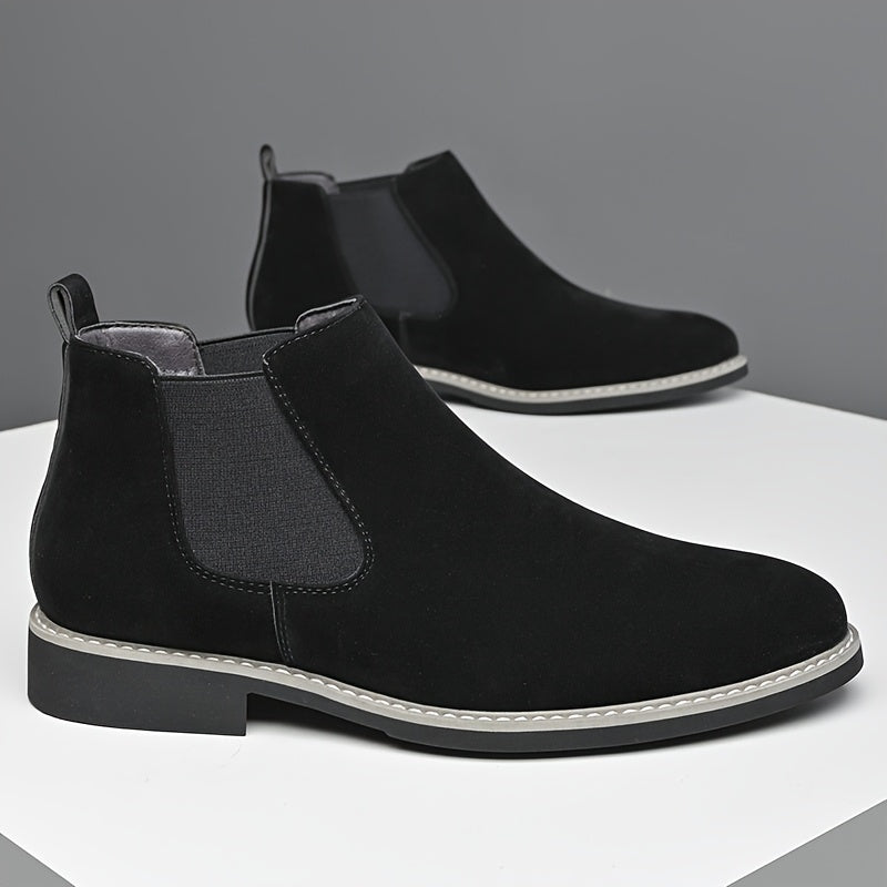 Dravand | Homme Chelsea Boots Suédé Bottines - Black - Image 8