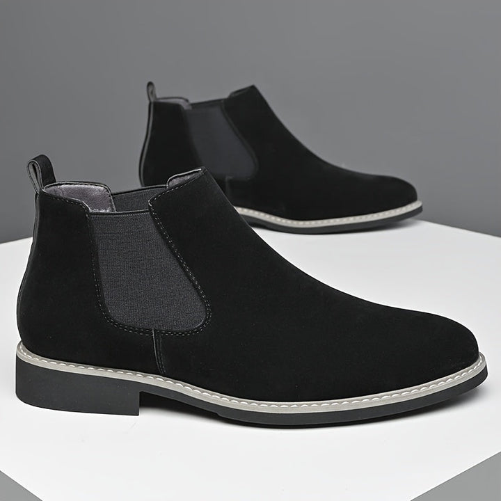 Dravand | Homme Chelsea Boots Suédé Bottines - Black - Image 8