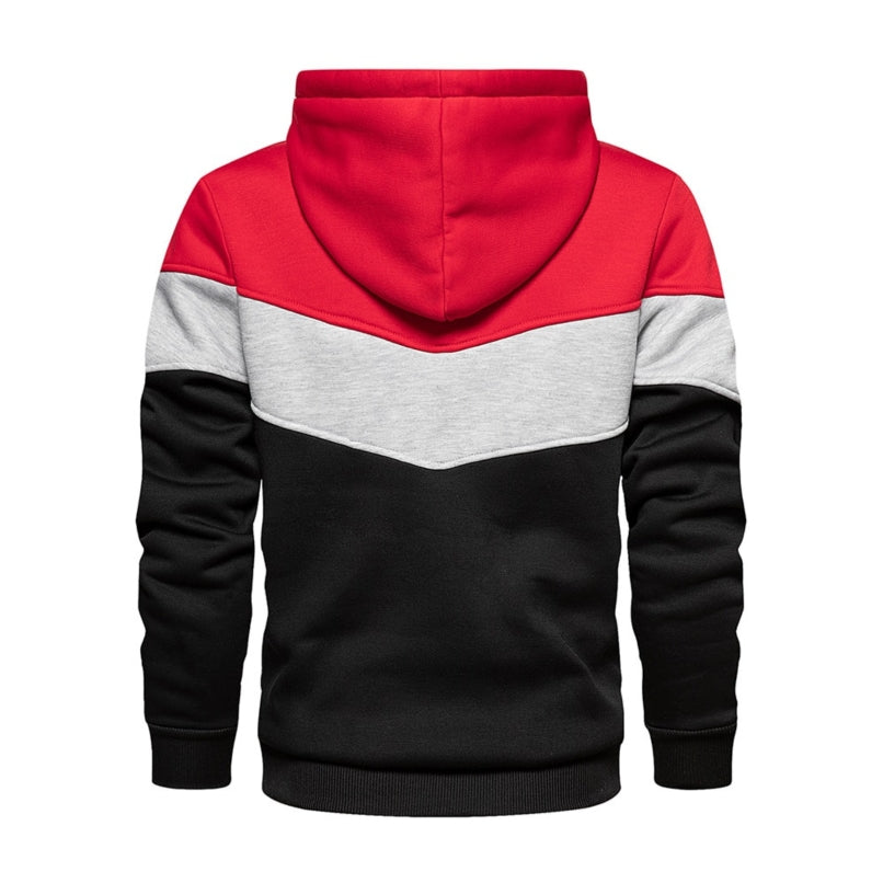 Draveil | Homme Sweat à Capuche Tricolore - Image 2