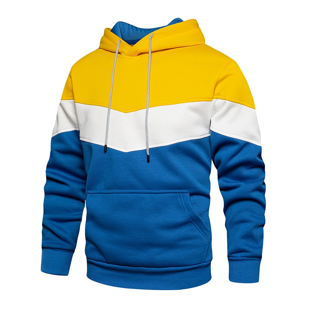 Draveil | Homme Sweat à Capuche Tricolore - Image 3