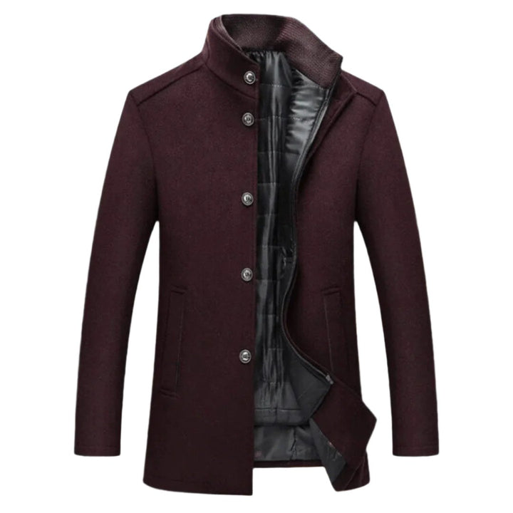 Dravhec | Homme Manteau Col Montant Doublure Hiver - Image 4