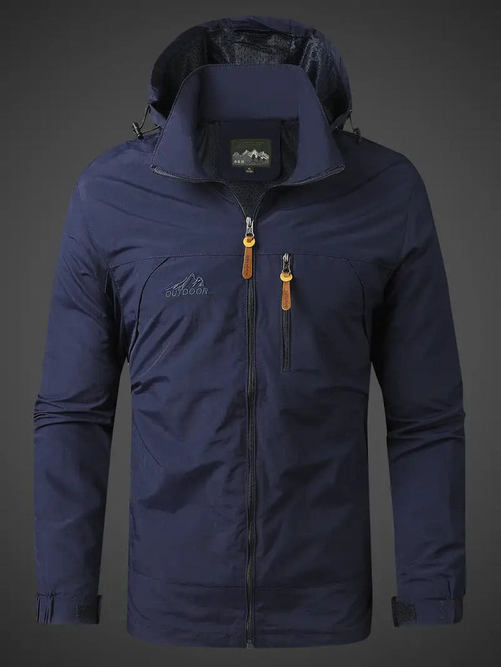 Dravhel | Homme Veste Imperméable Capuche Outdoor - Image 3