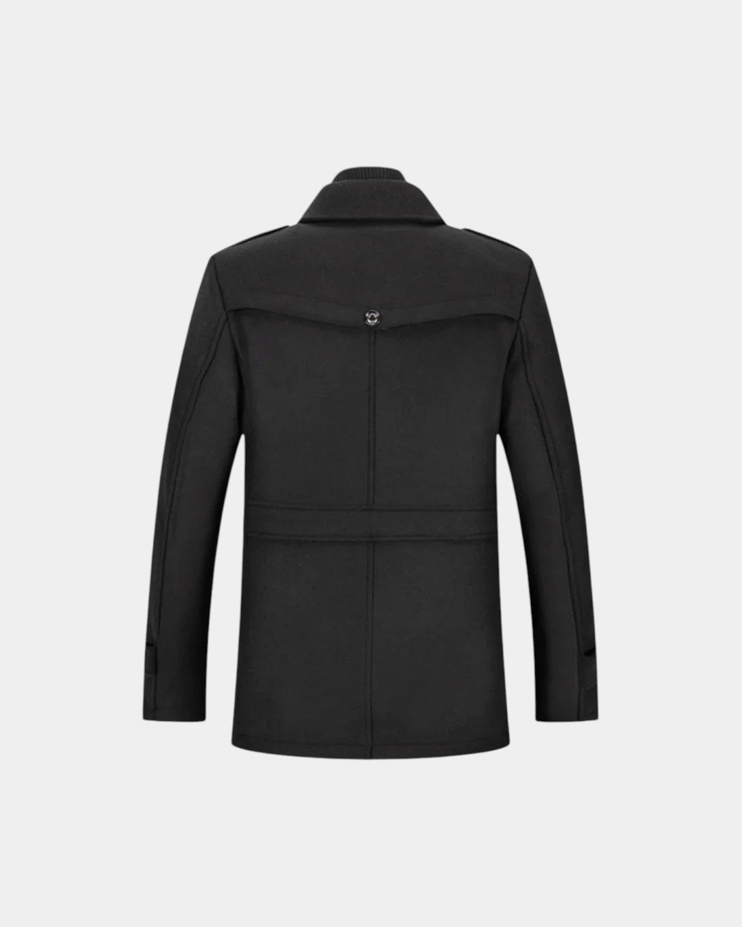 Dravholt | Homme Manteau Hiver Laine Boutonné - Image 7