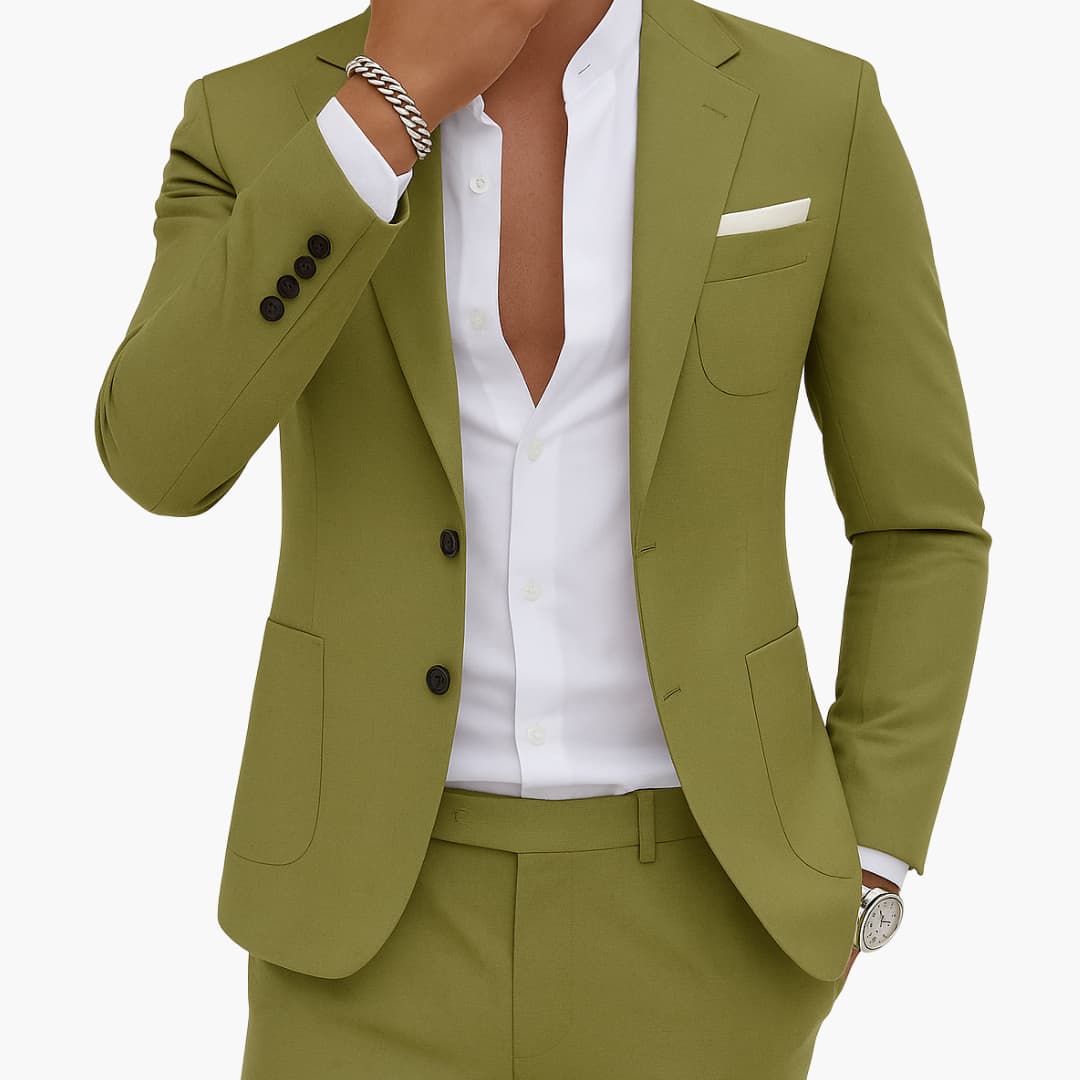 Dravhon | Homme Ensemble Deux Pièces Costume Blazer - Image 3