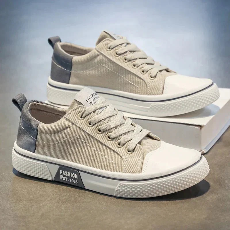 Dravïn | Homme Baskets Toile Basses Rétro - Image 6