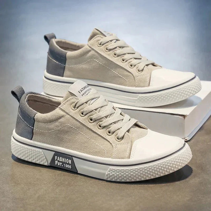 Dravïn | Homme Baskets Toile Basses Rétro - Image 6