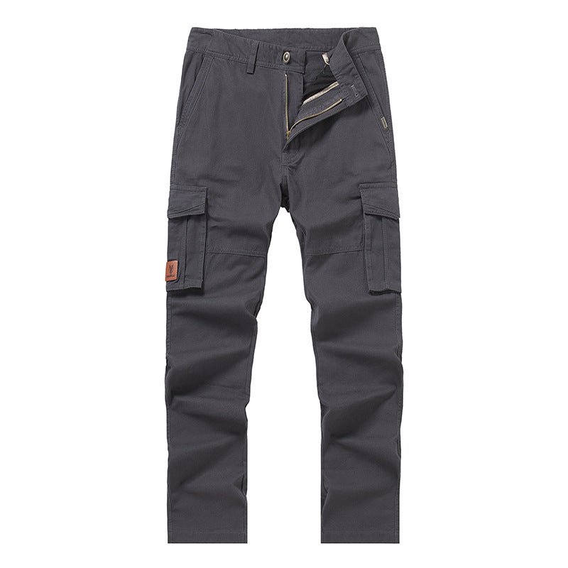 Dravnel | Homme Pantalon Cargo Multi-Poches - Khaki - Image 6