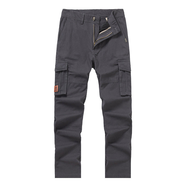 Dravnel | Homme Pantalon Cargo Multi-Poches - Khaki - Image 6