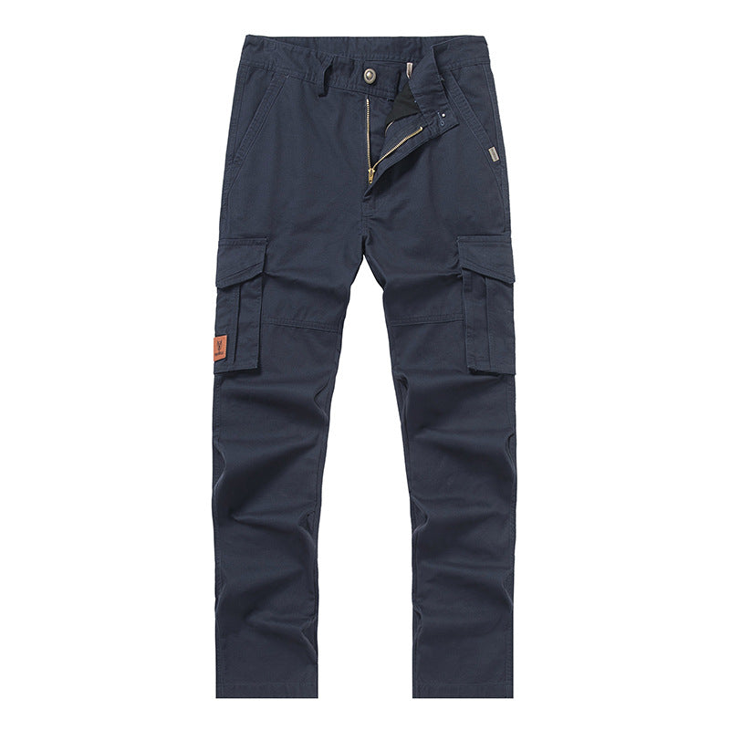Dravnel | Homme Pantalon Cargo Multi-Poches - Khaki - Image 8