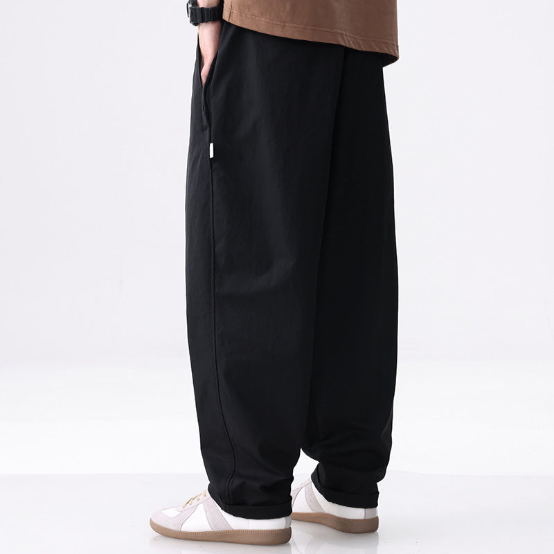 Dravohn | Homme Pantalon Chino Large à Plis - Olive Green - Image 4