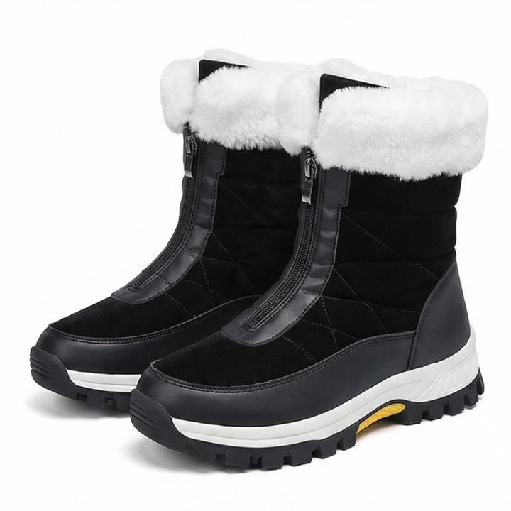 Thelvorne | Femme Bottes de Neige Imperméables Fourrure — vue 15