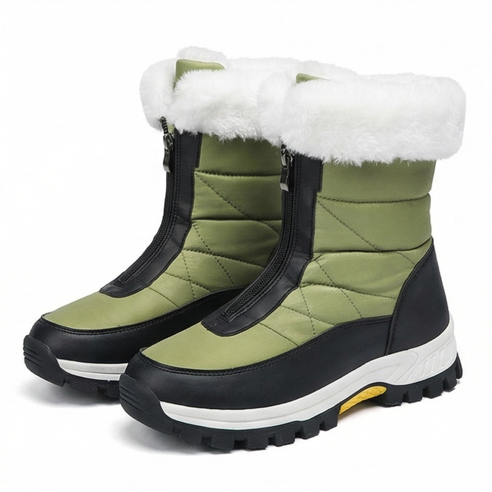 Thelvorne | Femme Bottes de Neige Imperméables Fourrure — vue 16