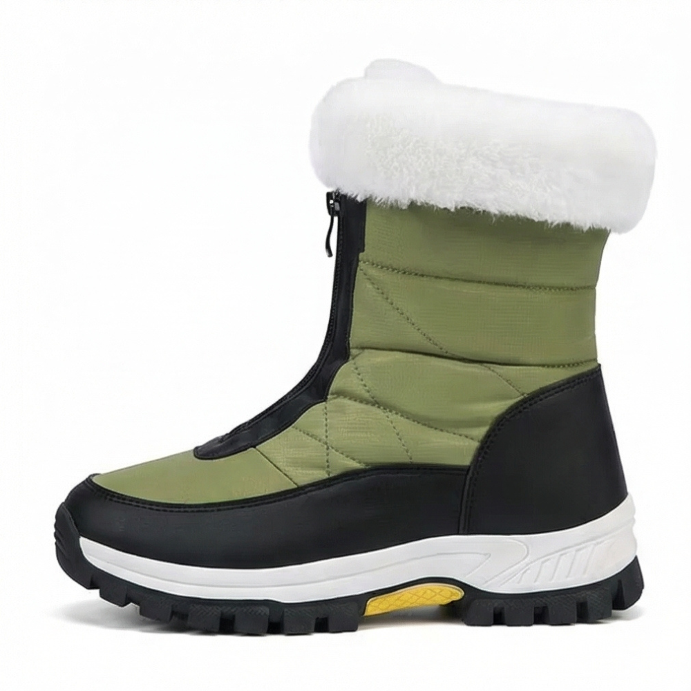 Thelvorne | Femme Bottes de Neige Imperméables Fourrure — vue 9