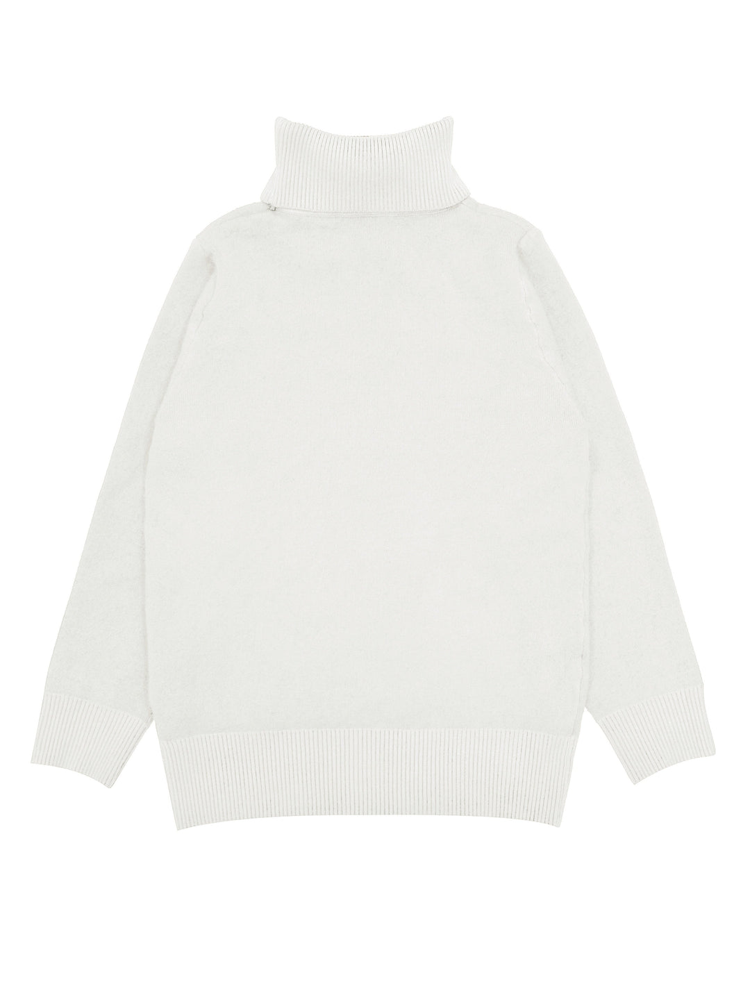 Nelvorde | Femme Pull Col Roulé Doublé Polaire Ajusté — vue 16