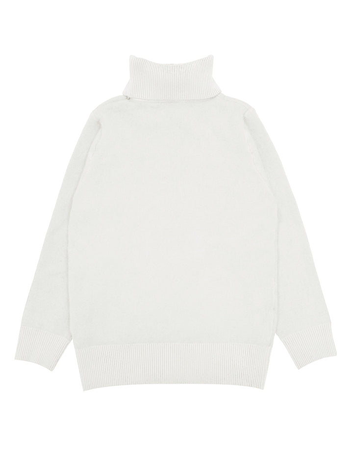 Nelvorde | Femme Pull Col Roulé Doublé Polaire Ajusté — vue 16