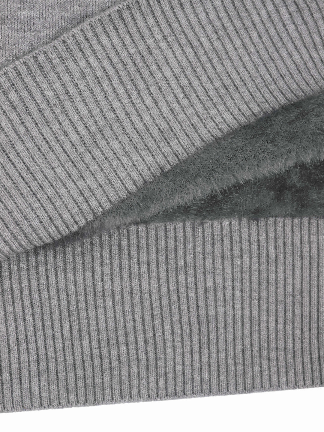 Nelvorde | Femme Pull Col Roulé Doublé Polaire Ajusté — vue 22
