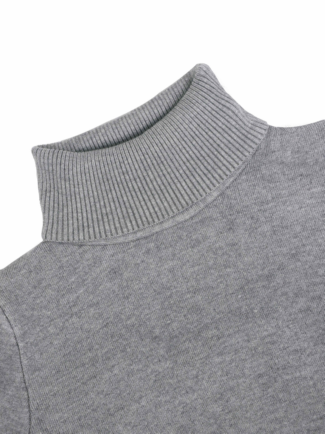 Nelvorde | Femme Pull Col Roulé Doublé Polaire Ajusté — vue 24