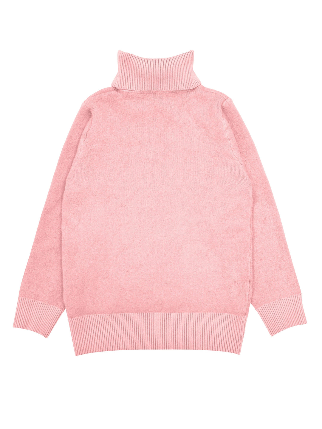 Nelvorde | Femme Pull Col Roulé Doublé Polaire Ajusté