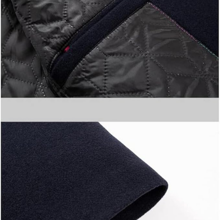 Dravorn | Manteau Homme Hiver Col Montant - Navy - Image 12