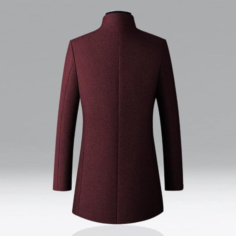 Dravorn | Manteau Homme Hiver Col Montant - Navy - Image 7