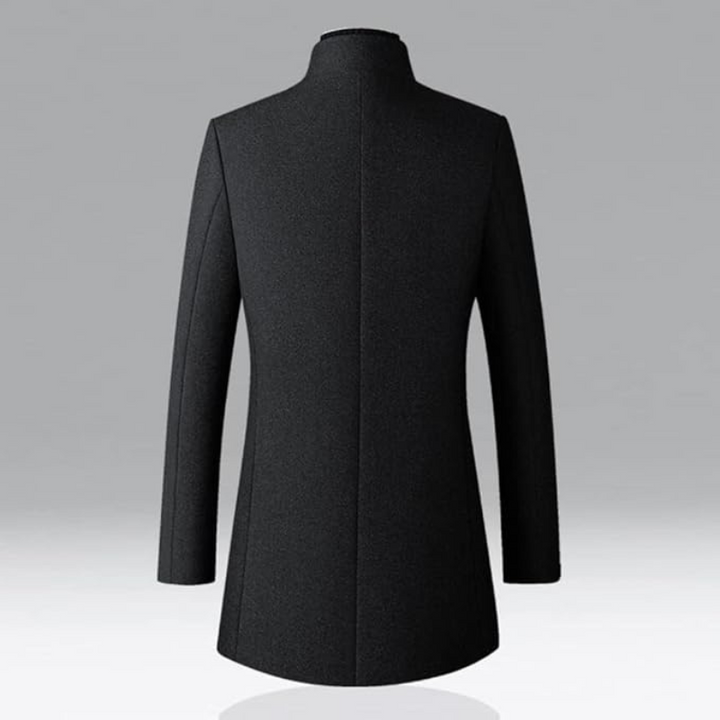 Dravorn | Manteau Homme Hiver Col Montant - Navy - Image 8