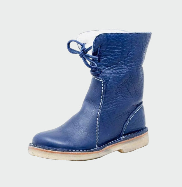 Cloriève | Femme Bottes Cuir Fourrées Mi-Mollet — vue 7