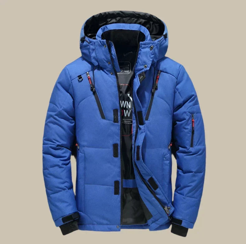 Edvran | Manteau Homme Hiver Coupe-Vent à Capuche - Image 2
