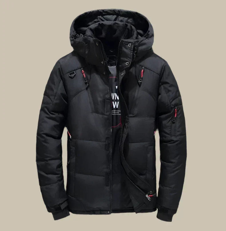 Edvran | Manteau Homme Hiver Coupe-Vent à Capuche - Image 3