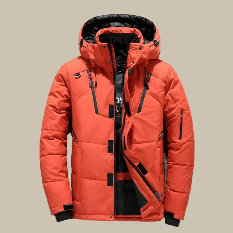Edvran | Manteau Homme Hiver Coupe-Vent à Capuche - Image 4