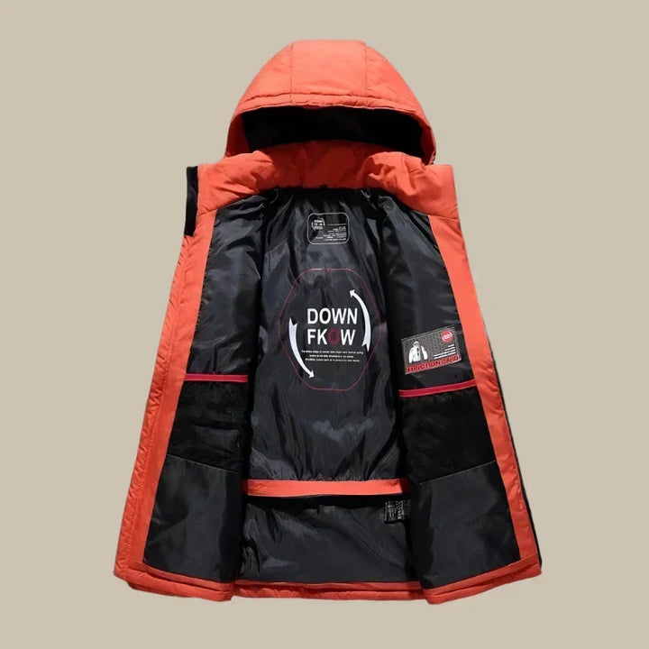 Edvran | Manteau Homme Hiver Coupe-Vent à Capuche - Image 6