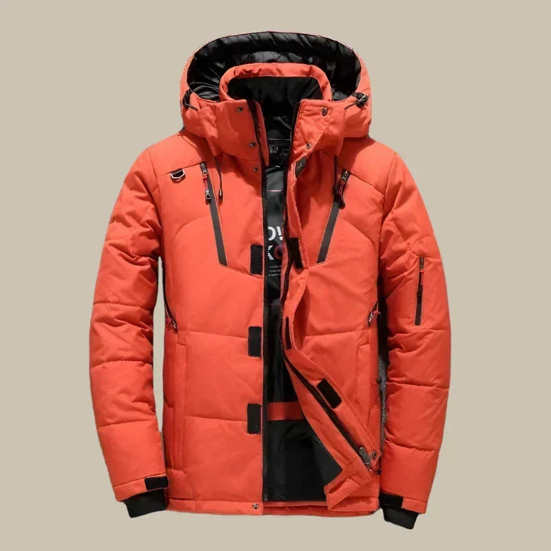 Edvran | Manteau Homme Hiver Coupe-Vent à Capuche - Image 7