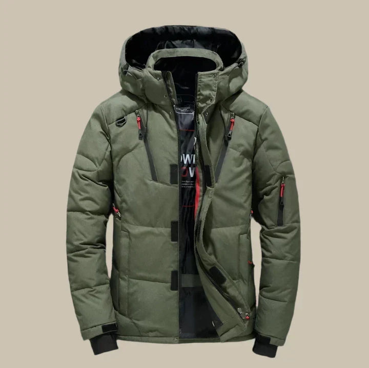 Edvran | Manteau Homme Hiver Coupe-Vent à Capuche - Image 8