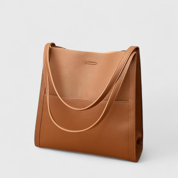 Evangeline | Women's Minimalist Structured Shoulder Bag - Image 2