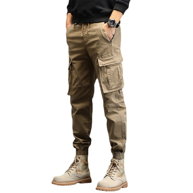 Falvorn | Homme Pantalon Cargo Jogging Poches Multiples - Image 5
