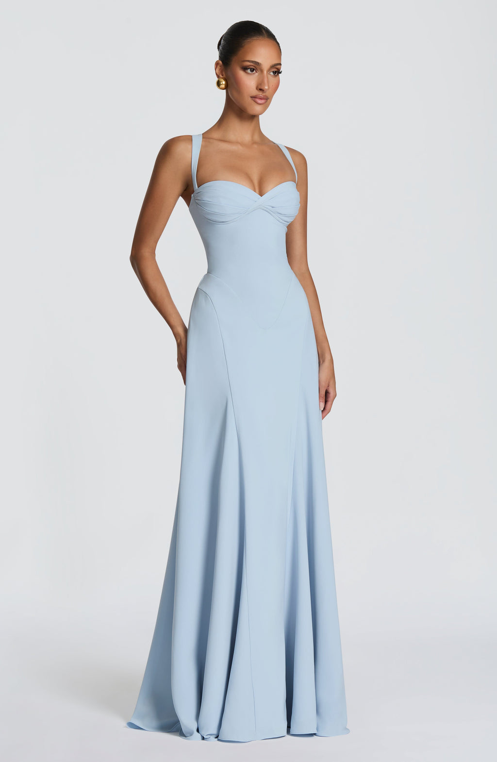 Floriande | Femme Robe de Soirée Longue Col Cœur - Yellow - Image 6