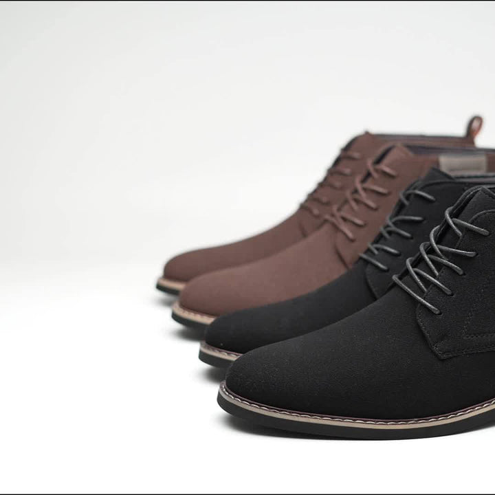 Florvain | Homme Bottines à Lacets Montantes - Black - Image 8